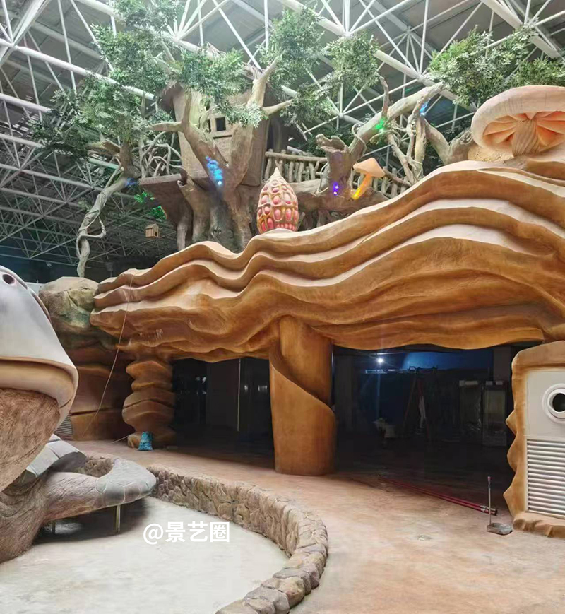 海洋馆卡通装饰水泥塑石景观第3张