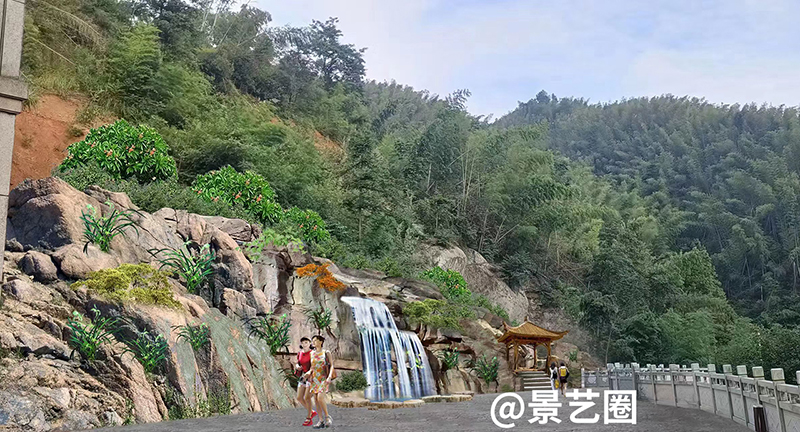 假山流水瀑布景观设计第4张