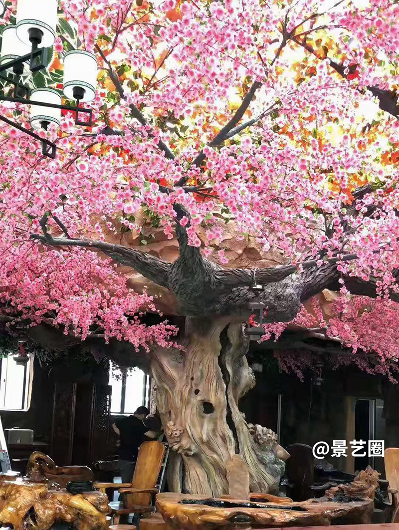 水泥仿真树实景拍摄案例展示第1张