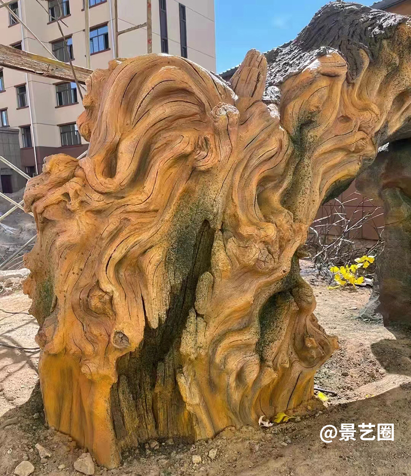 水泥仿真树实景拍摄案例展示第4张