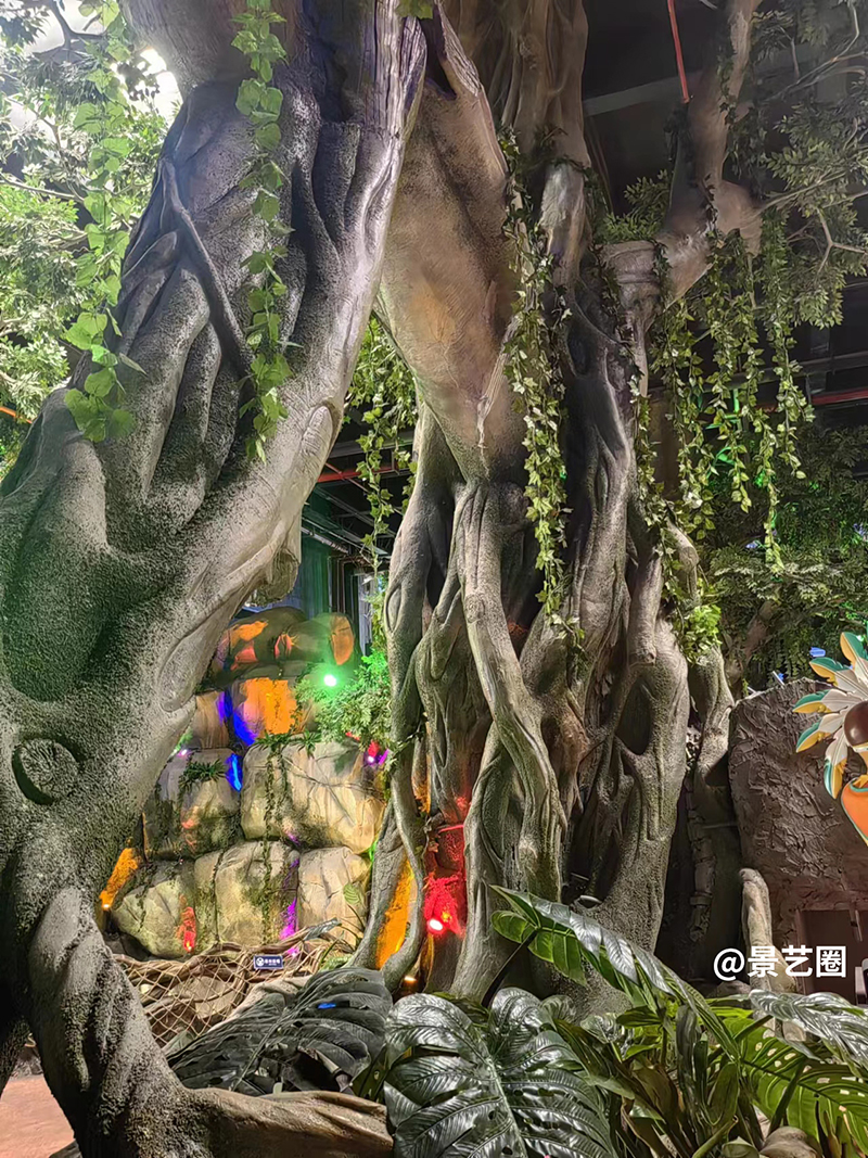 水泥仿真树实景拍摄案例展示第6张