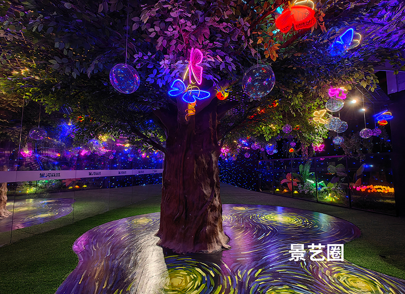 水泥仿真树上门施工实拍案例第11张