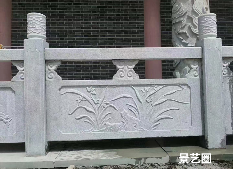 石材石雕拱桥和石栏杆生产实拍第6张