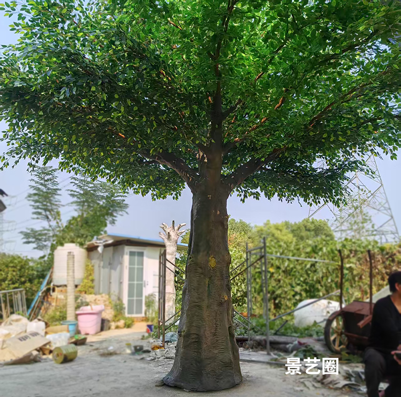 10款玻璃钢仿真大榕树实拍案例图第1张