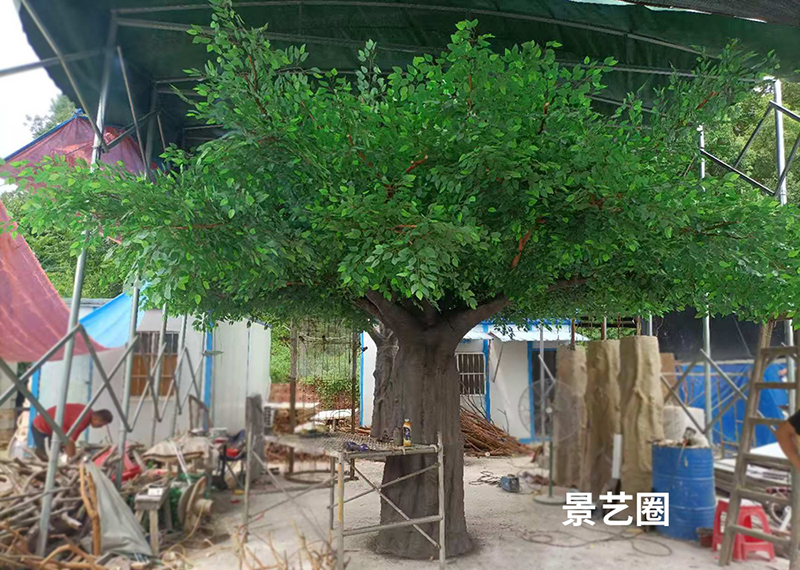 10款玻璃钢仿真大榕树实拍案例图第5张