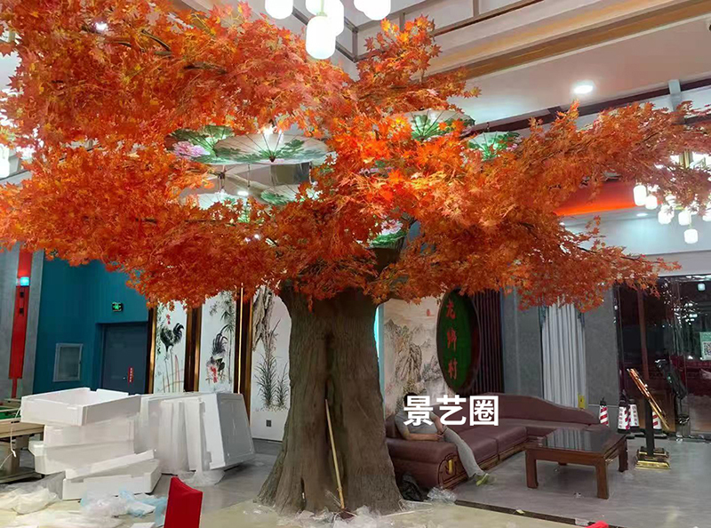 13款仿真红枫树任意尺寸都可以定制第1张