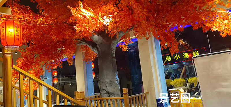 13款仿真红枫树任意尺寸都可以定制第3张