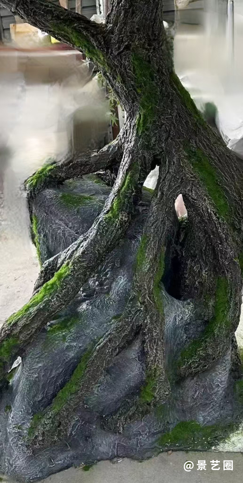 10款造型玻璃钢仿真造型松树工厂实拍案例第7张