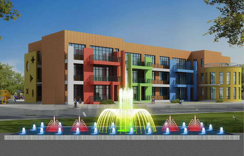 8款音乐喷泉假山水景设计效果图第5张