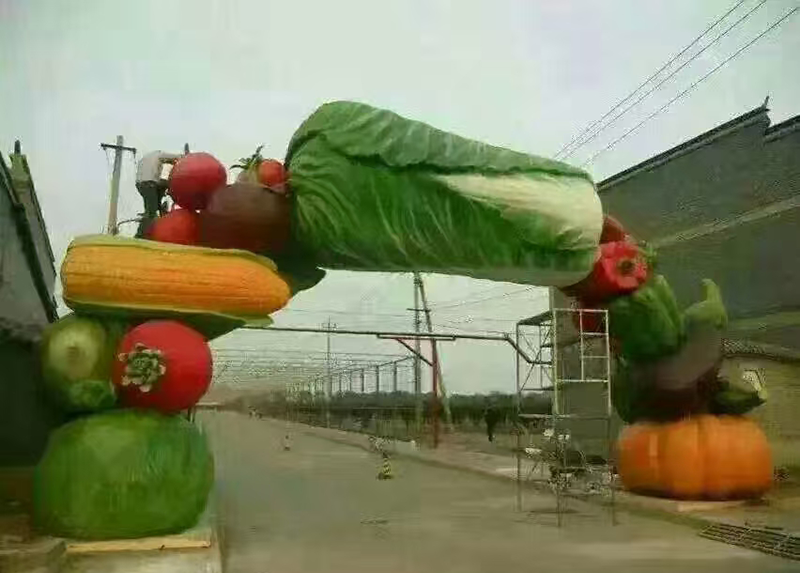 5款景区大门仿真树/植物门头实拍案例第5张