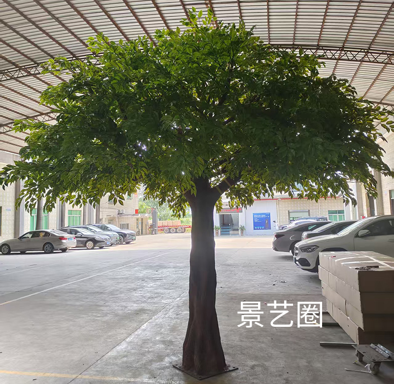 造型款仿真榕树工厂实拍案例第3张