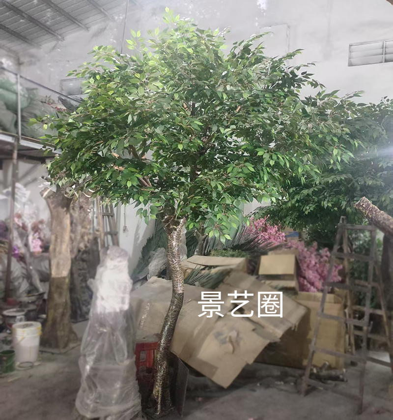 造型款仿真榕树工厂实拍案例第5张
